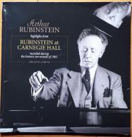 Arthur Rubinstein ‎– Highlights from Rubenstein at Carnegie Hall : штрих-код  8719039001132