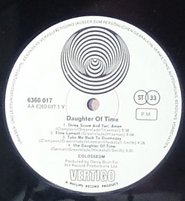 Colosseum - Daughter of Time 