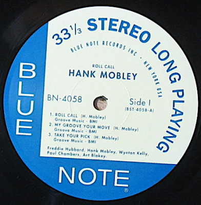 Mobley Hank  -  Roll Call