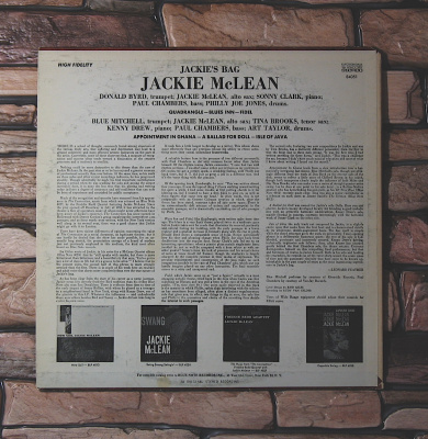 McLean Jackie - Jackie's Bag