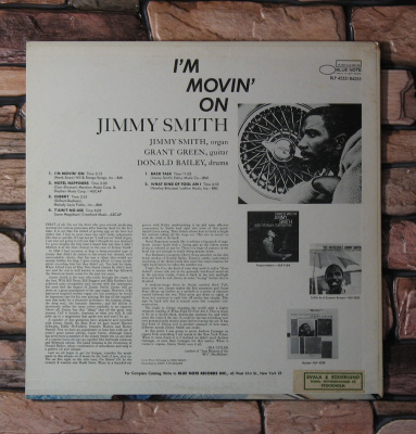 Smith Jimmy   Im Movin On