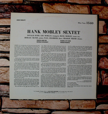 Hank Mobley  Sextet- With Donald Byrd And Lee Morgan 