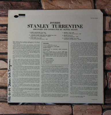 Turrentine Stanley  -  Joyride